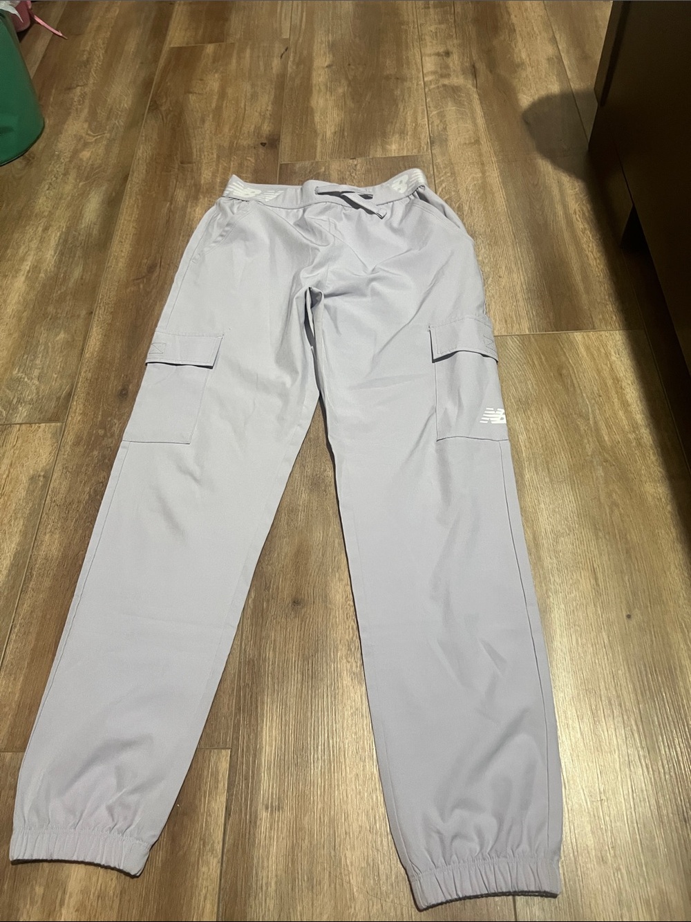 New Balance Light Gray Men’s Cargo Joggers